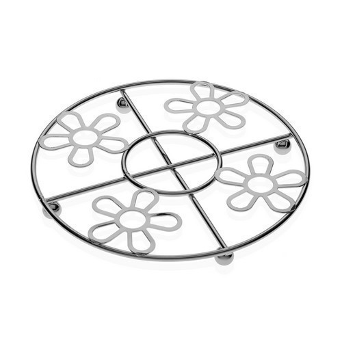 SALVAMANTEL VERSA METAL MARGARITAS 20CMS